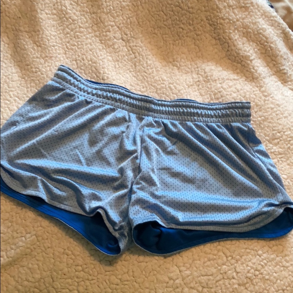 Blue nike shorts